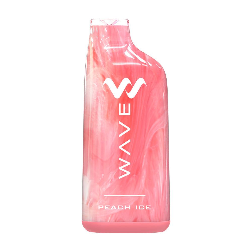 Wave Nicotine Disposable | 8000 Puff | 18mL Peach Ice