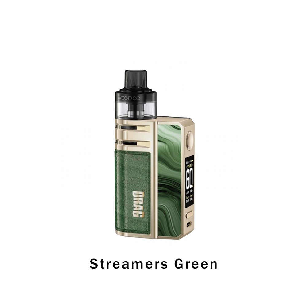 Voopoo Drag E60 Kit (Pod System) Streamers Green Forest Era Edition
