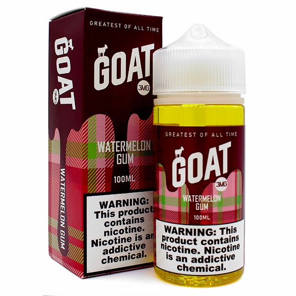 Watermelon Gum by Drip More GOAT Series E-Liquid 100mL (Freebase) with Packaging