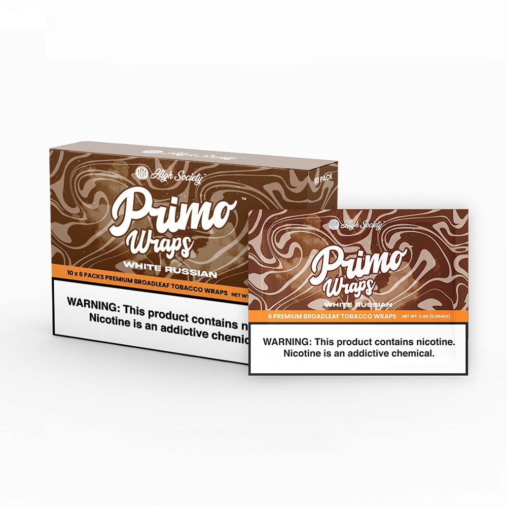 High Society Primo Wraps (6-Pack) White Russian