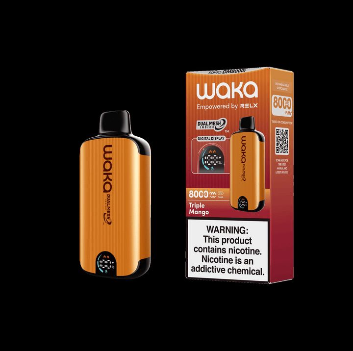 WAKA SoPro DM8000 17mL 8000 Puff Disposable Triple Mango with Packaging