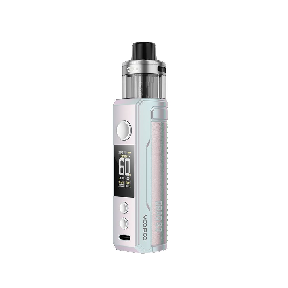 VooPoo Drag S2 Kit (Pod System) Colorful SIlver