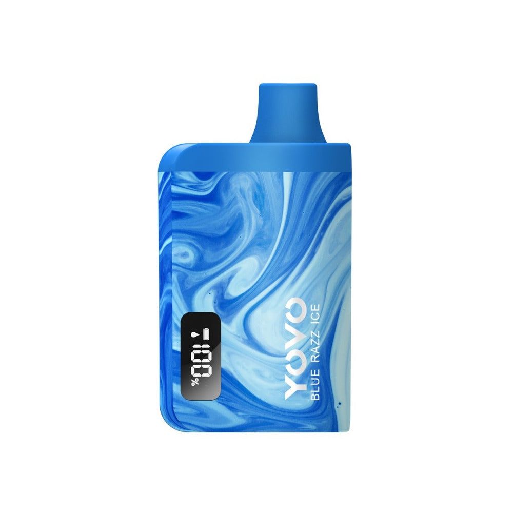 Yovo JB8000 Disposable 8000 Puffs 12mL 50mg Blue Razz Ice