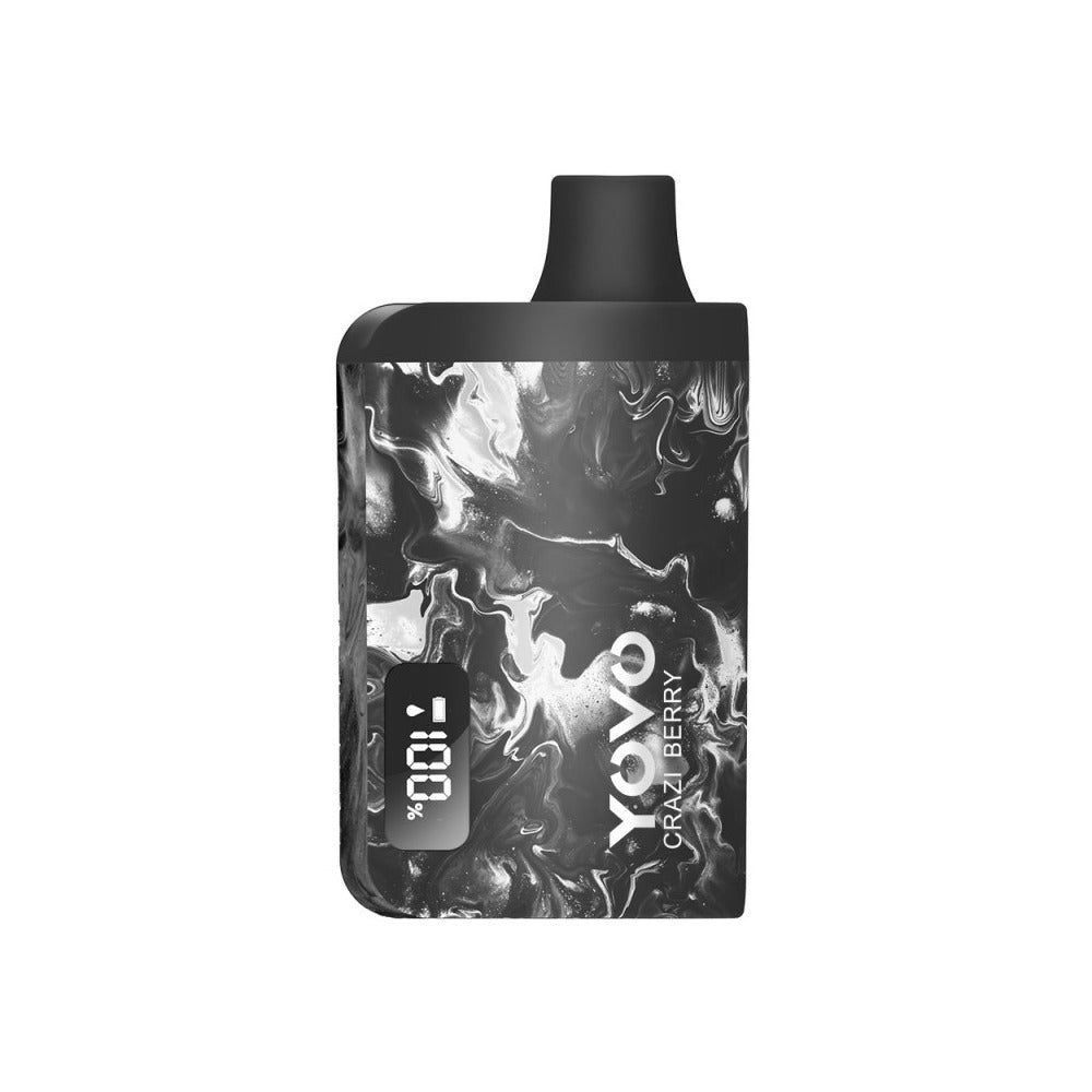 Yovo JB8000 Disposable 8000 Puffs 12mL 50mg Crazi Berry