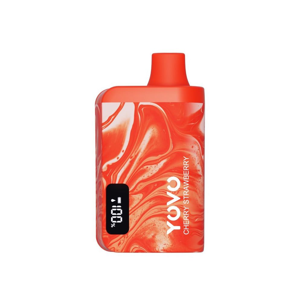 Yovo JB8000 Disposable 8000 Puffs 12mL 50mg Cherry Strawberry