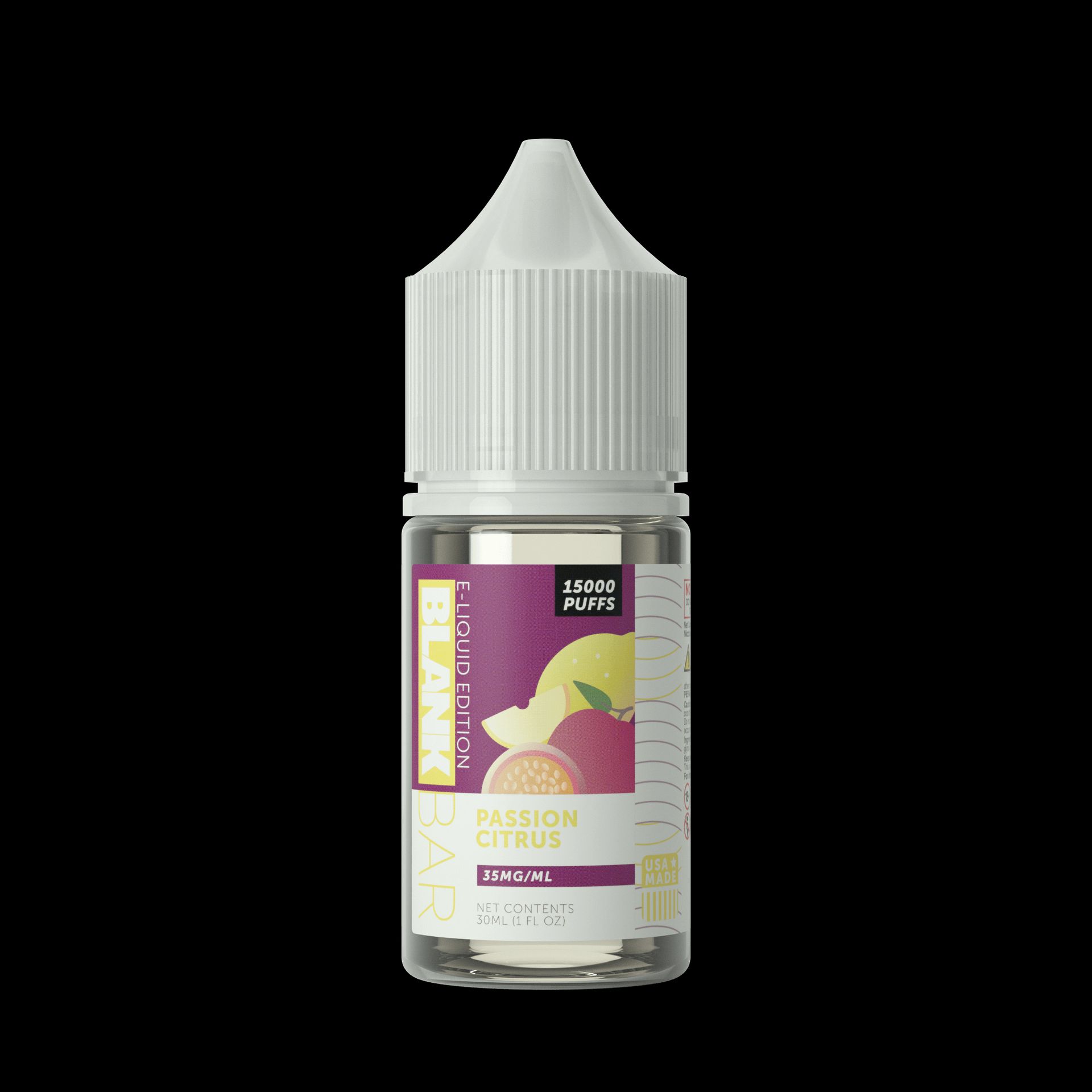 Passion Citrus | Blank Bar 15000 Puff Juice Salt Series | 30mL