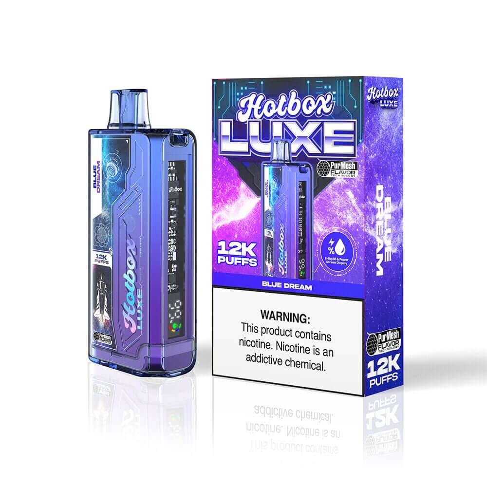 Puff HotBox Luxe Disposable 12000 puffs 20mL 50mg