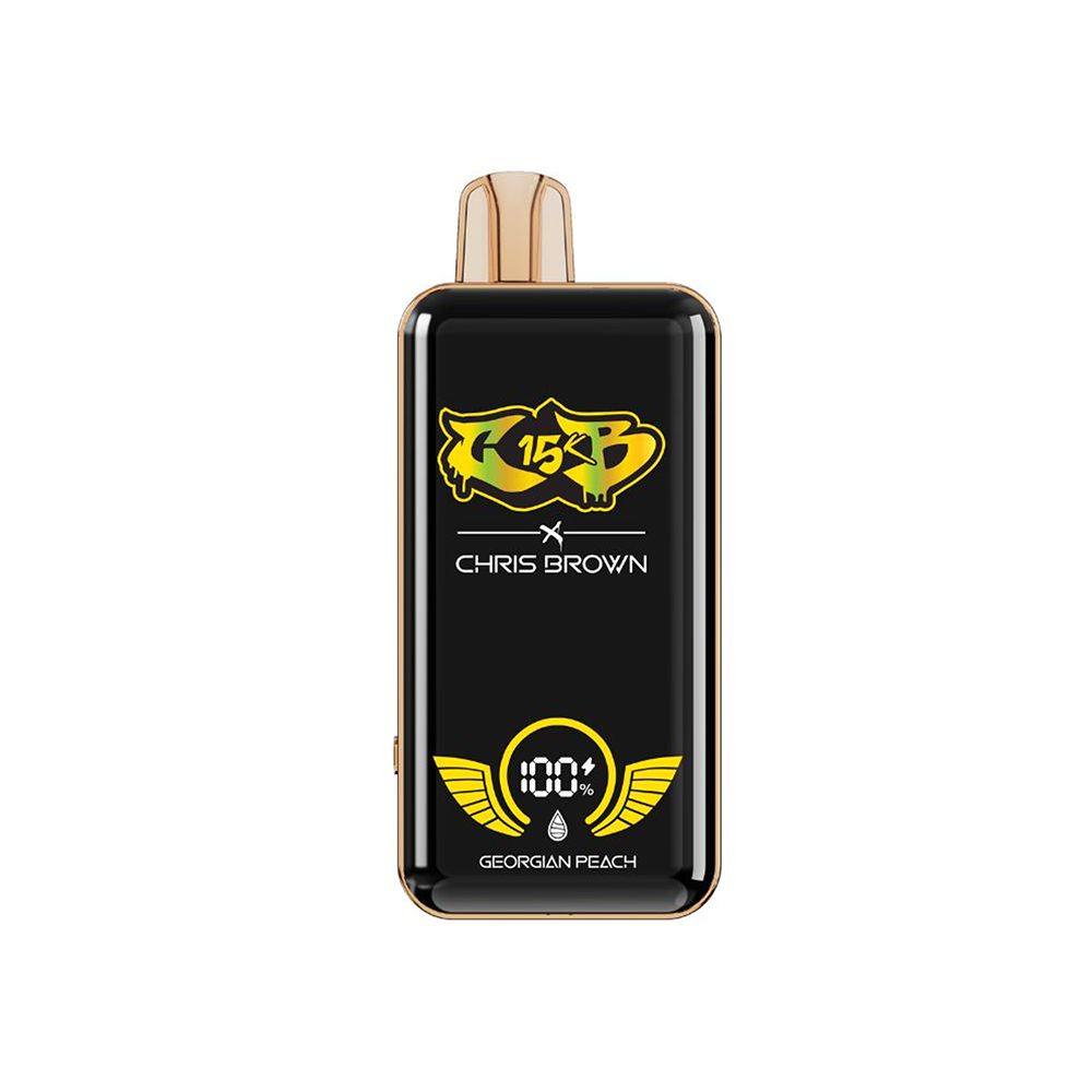 Chris Brown CB15K Disposable 15000 Puffs 15mL 50mg - Georgian Peach