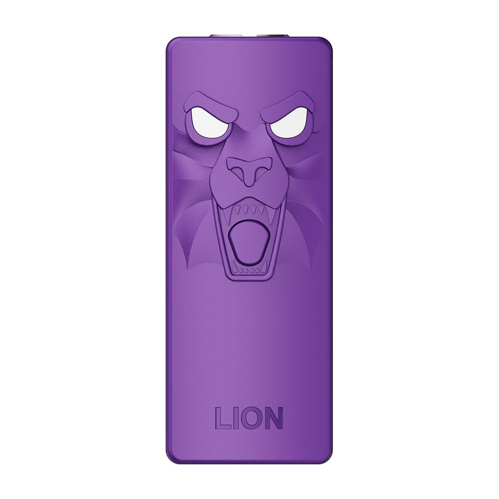Yocan Kodo Animal Series 510 Battery Mod (10pc Display) - Purple/Lion (SAS)