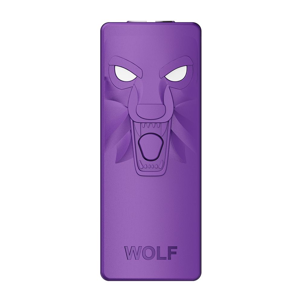 Yocan Kodo Animal Series 510 Battery Mod (10pc Display) - Purple/Wolf (SAS)