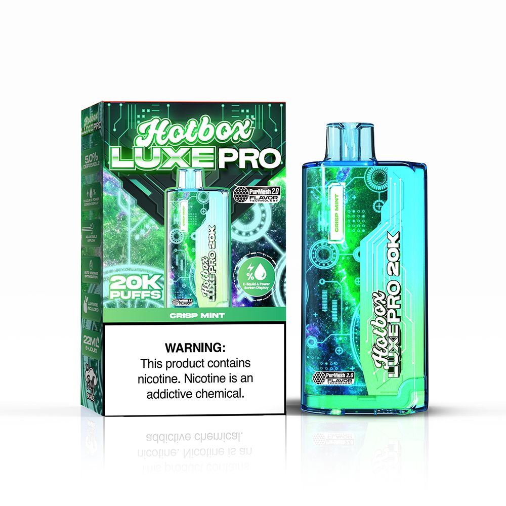Puff Labs Hotbox Luxe Pro Disposable - Crisp Mint