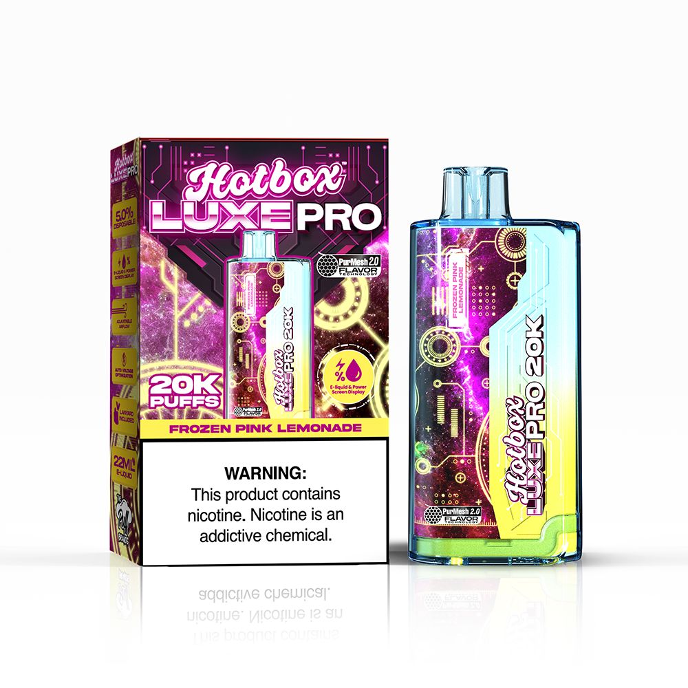 Puff Labs Hotbox Luxe Pro Disposable - Frozen Pink Lemonade
