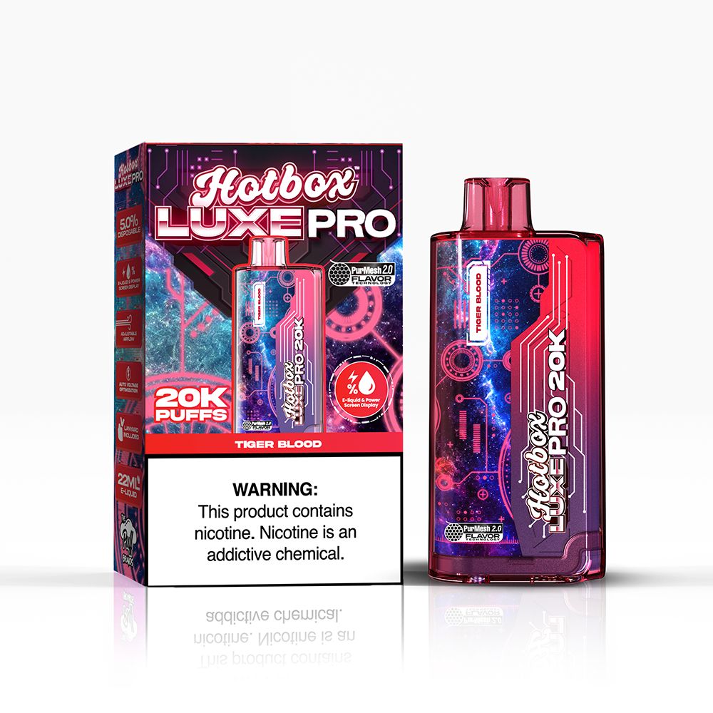Puff Labs Hotbox Luxe Pro Disposable - Tiger Blood