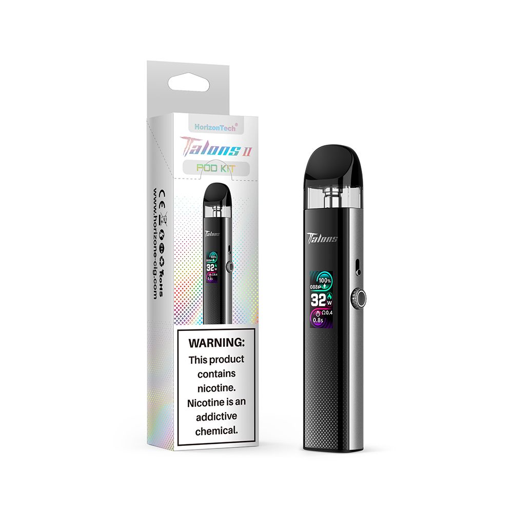 HorizonTech Talons 2 Device Pod System - Galaxy Gray with packaging