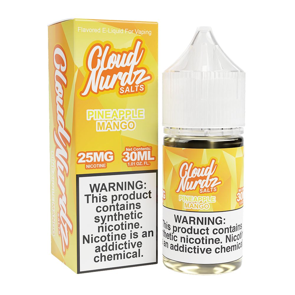 Pineapple Mango | Cloud Nurdz Salts | 30mL with packaging