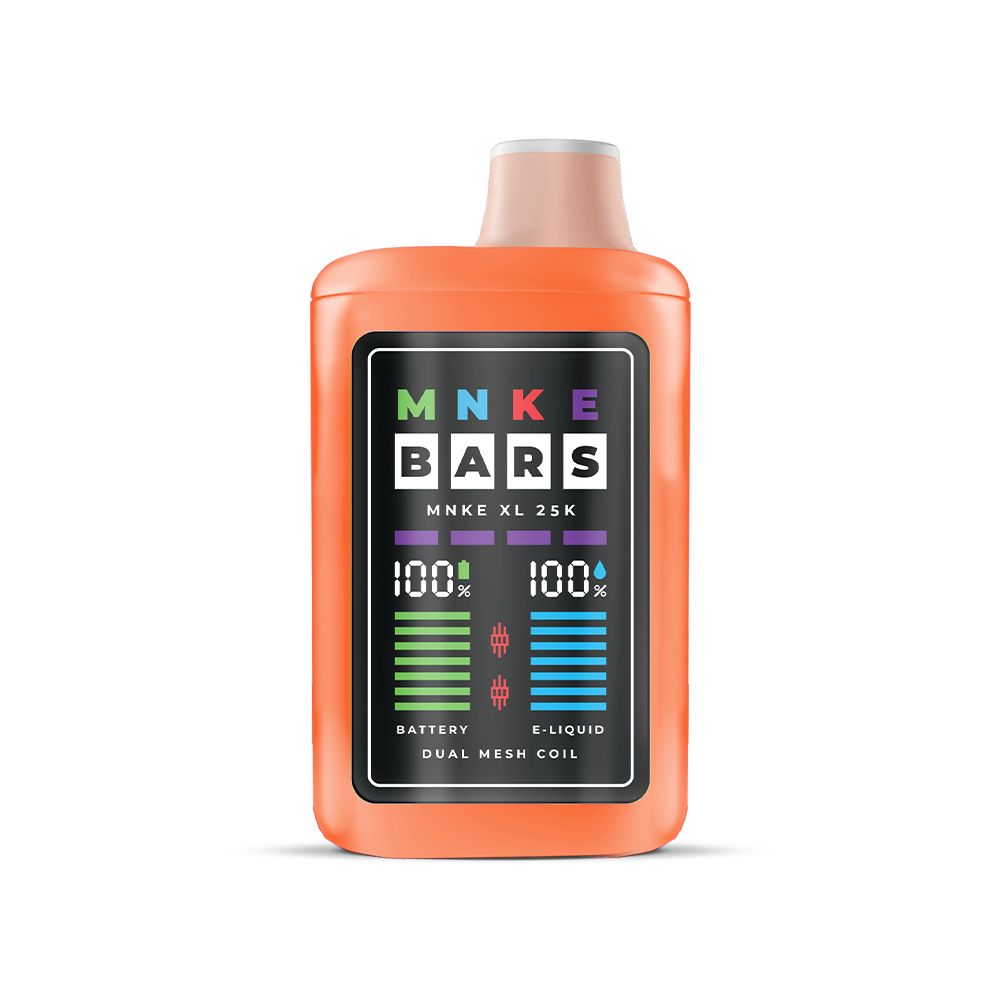 MNKE Bars XL ZERO Disposable 25000 Puffs Trapple Iced