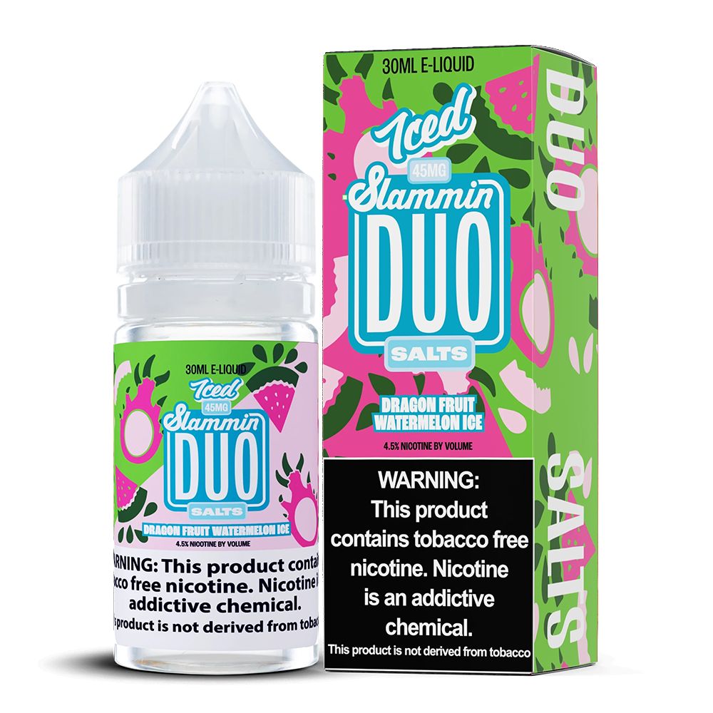 Dragonfruit Watermelon Ice | Slammin Salt | 30mL with packaging