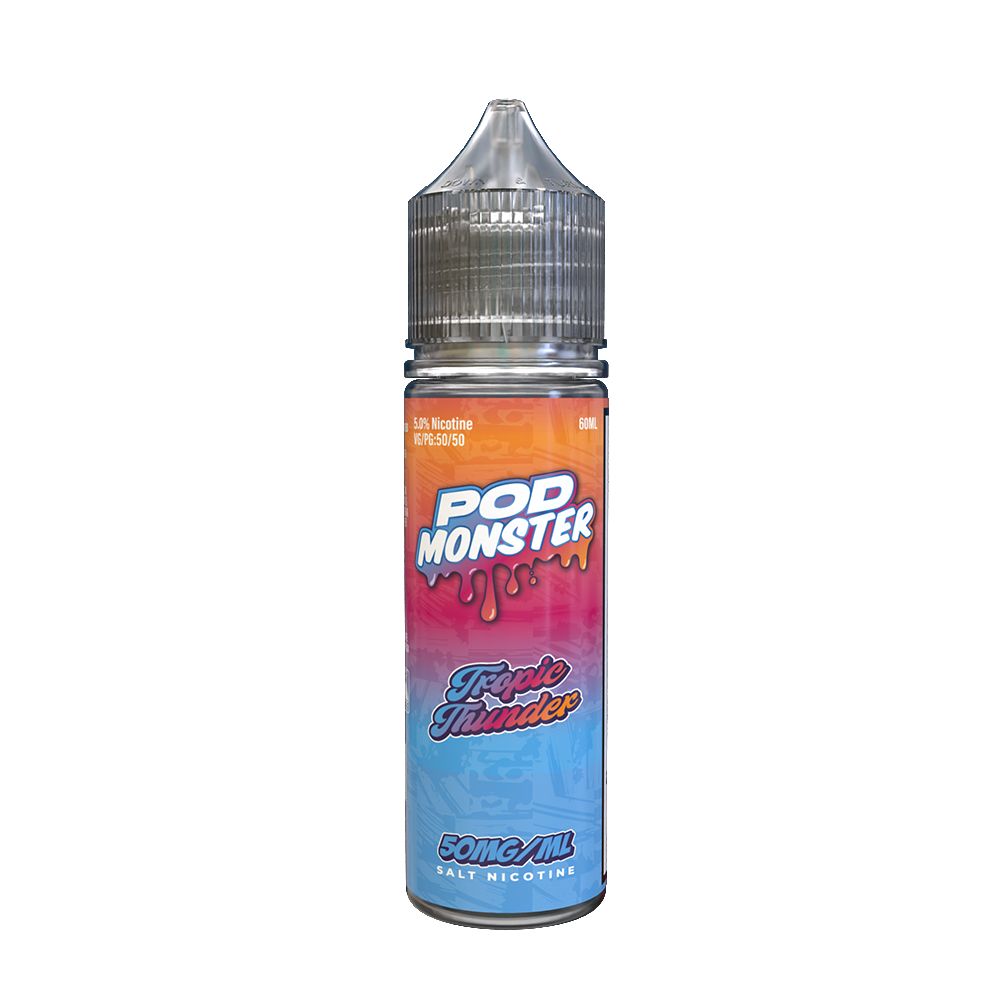 Tropic Thunder | Pod Monster Salts | 60mL | 50mg | Bottle Only