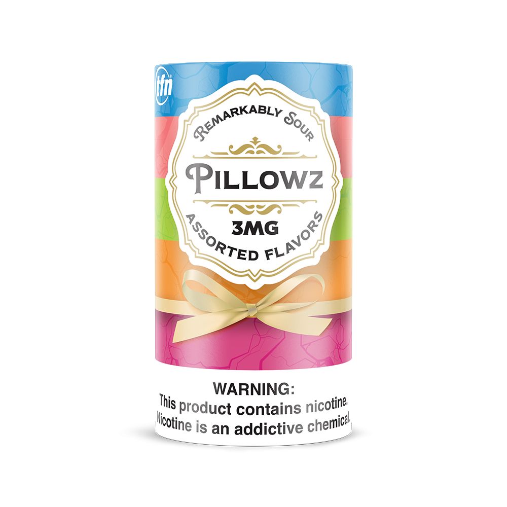 Pillowz TFN Nicotine Pouches (5-Pack) Assorted Multi Pack 3mg packaging