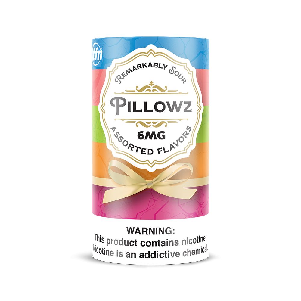 Pillowz TFN Nicotine Pouches (5-Pack) Assorted Multi Pack 6mg packaging