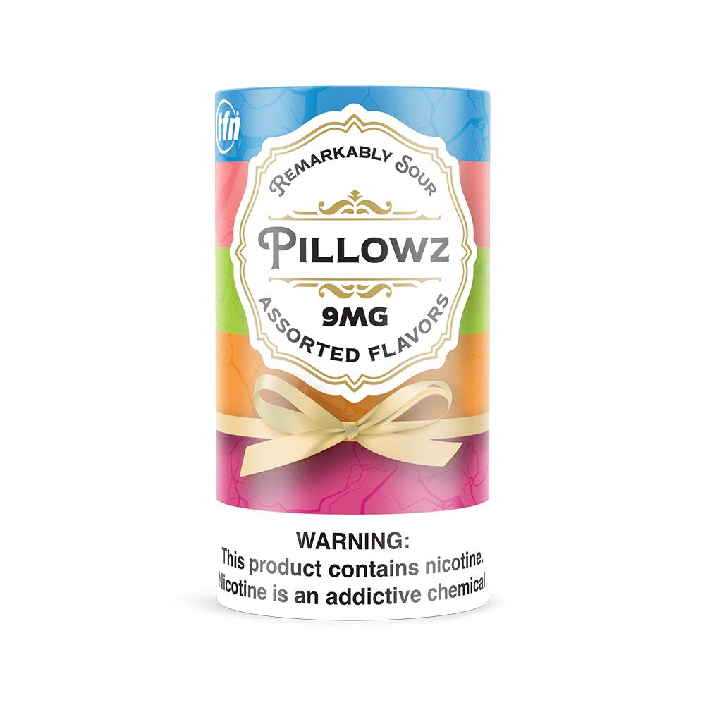 Pillowz TFN Nicotine Pouches (5-Pack) Assorted Multi Pack 9mg packaging