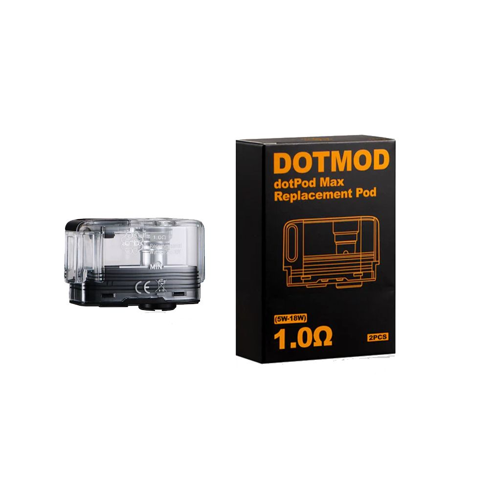 Dotmod DotPod Max Replacement Pod 1.0hm with packaging