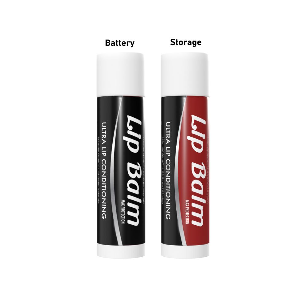 Smyle Labs Lip Balm Cart Pen Battery Red/ Black