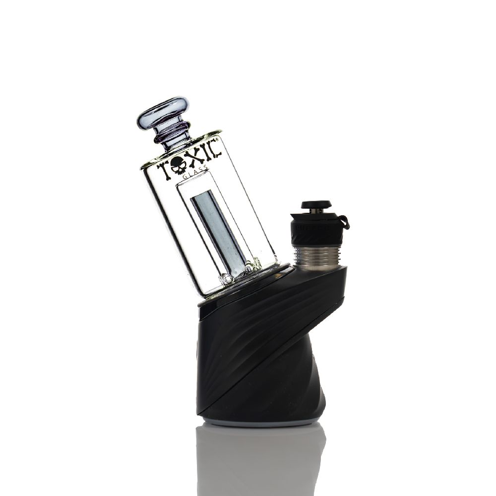 MKGlass (Glass Attachment) TXAT44 Toxic Classic Shower Head Puffco Attachment Smoke
