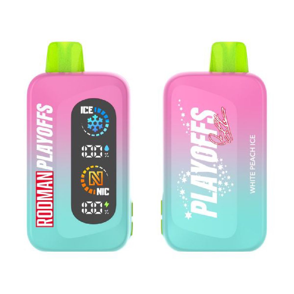 Rodman Playoffs 50K Disposable White Peach Ice