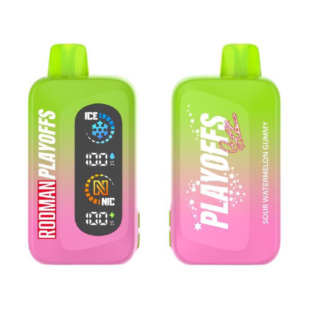 Rodman Playoffs 50K Disposable Sour Watermelon Gummy
