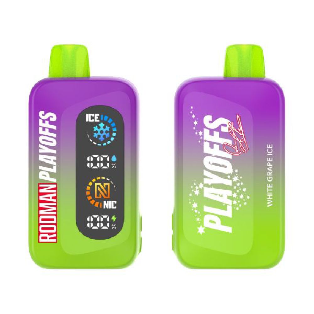 Rodman Playoffs 50K Disposable White Grape Ice