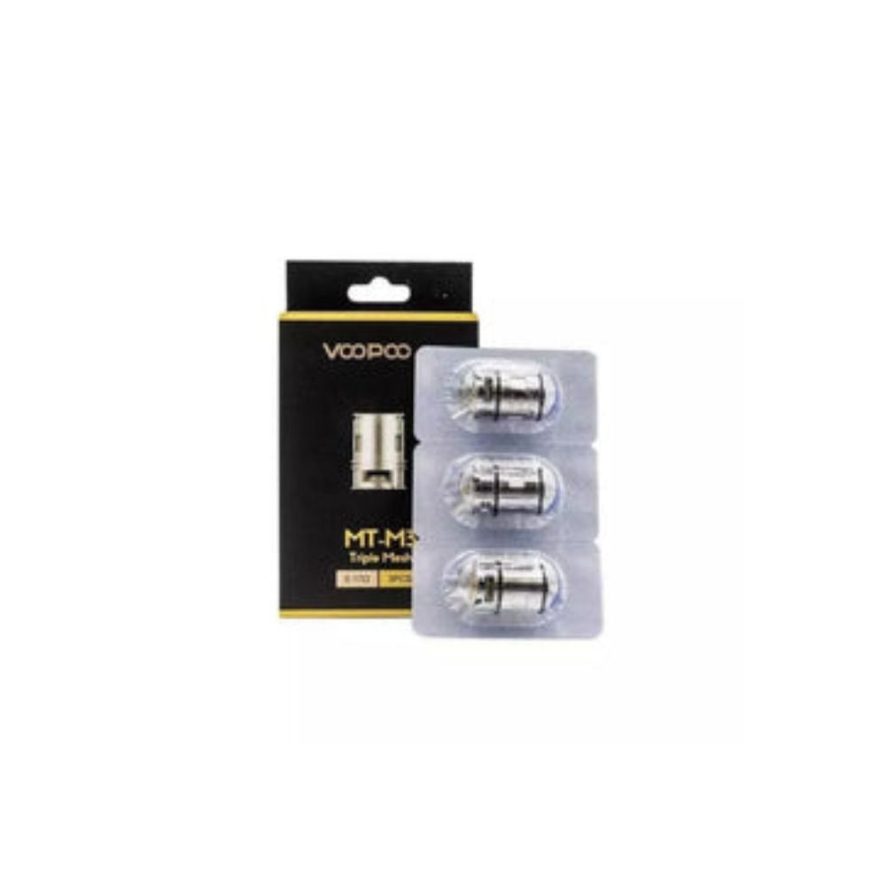 Voopoo MT-M3 Triple Mesh Replacement Coils 0.17ohm with packaging