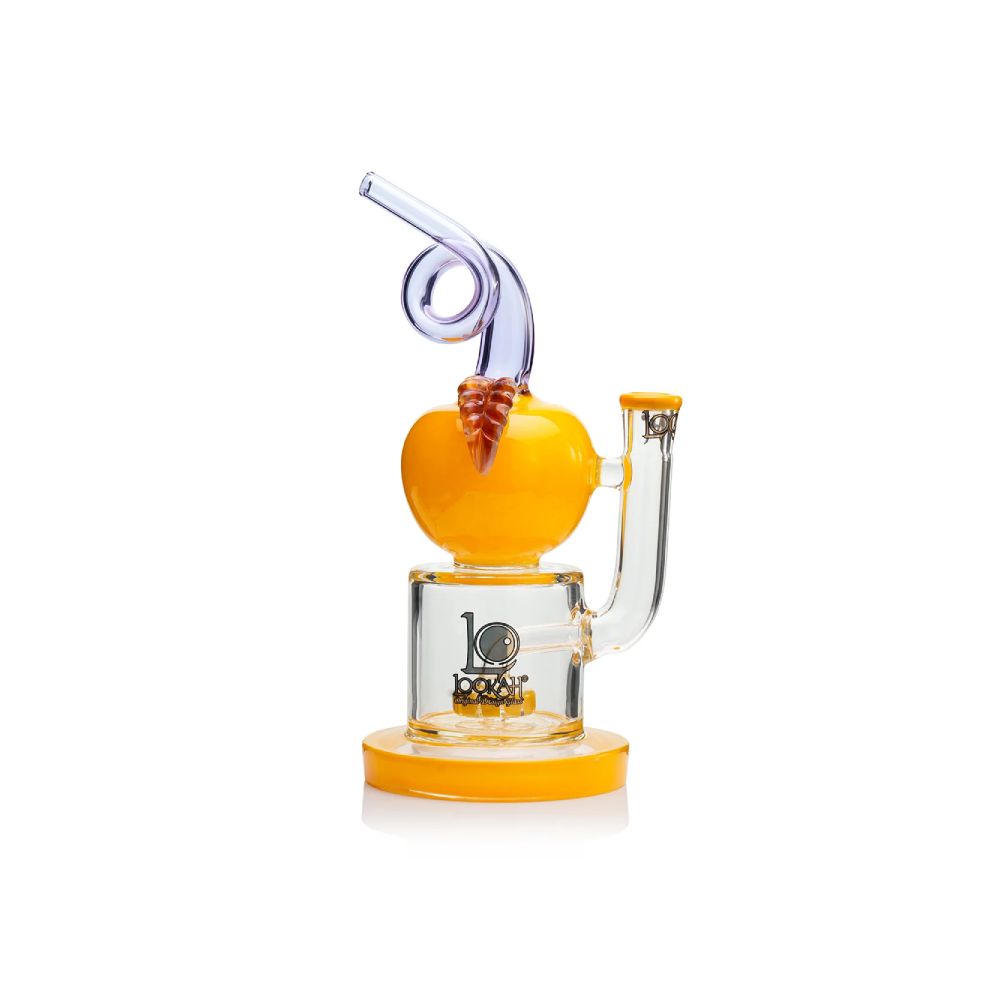Lookah 12” Cute Apple Percolator Dab Rig (WPC1222YL) Yellow