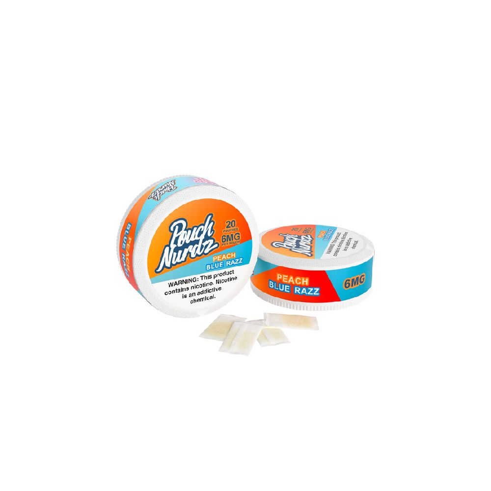 Pouch Nurdz Nicotine Pouches blue razz