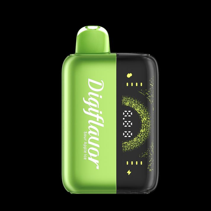 Geekbar Digi Flavor BRK 20K Disposable + Power Dock sour apple ice