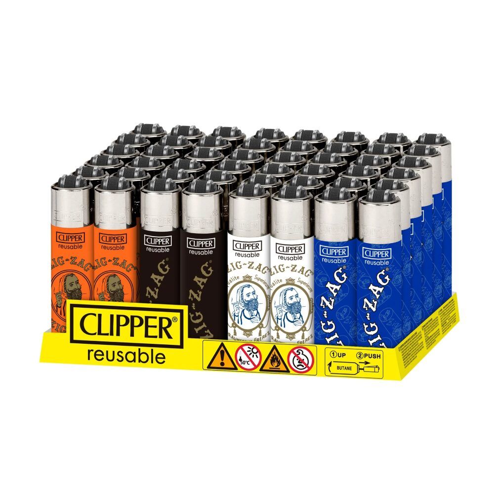 Clipper CP22R Reusable Classic Micro (48pc Display) - Zig-Zag Collection 3 (SAS)
