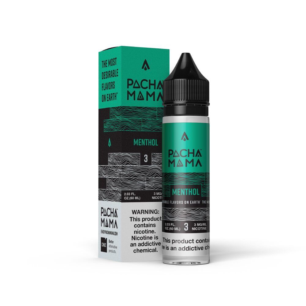 Pachamama - Menthol - 60mL with packaging