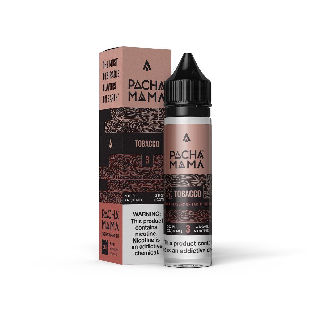 Pachamama - Tobacco - 60mL with packaging