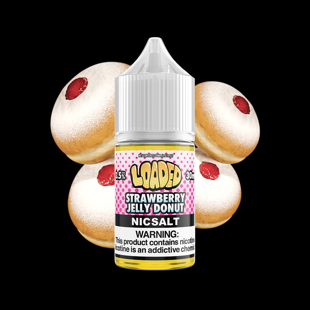 Strawberry Jelly Donut by Loaded Salt Series 30mL Bottle