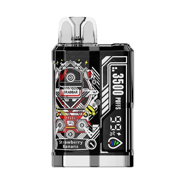 ZOVOO DRAGBAR B3500 Disposable 3500 Puffs 8mL 50mg strawberry banana