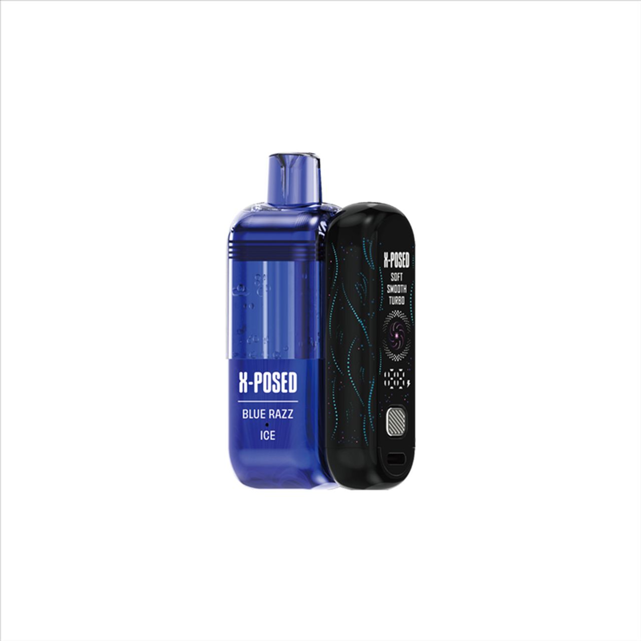 X-Posed 35K Disposable + Power Dock - Blue Razz Ice