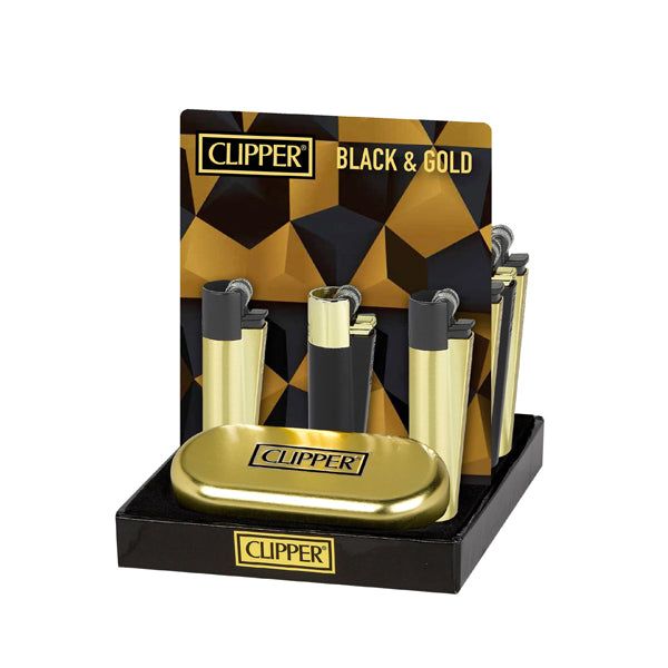Clipper CMP11 Metal Flint black and gold