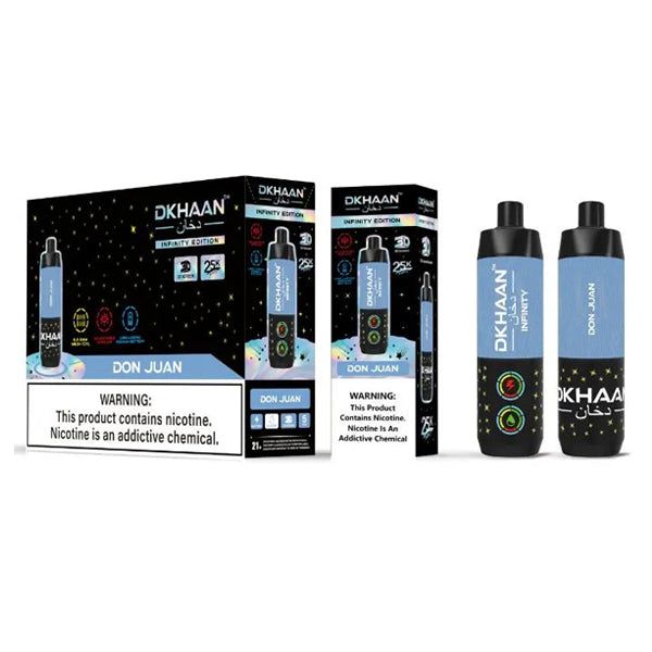 Dkhaan Infinity 25k Disposable don juan with packaging