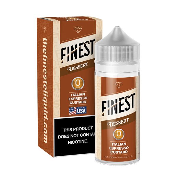 Finest Dessert Edition - Italian Espresso Custard - 100mL with packaging