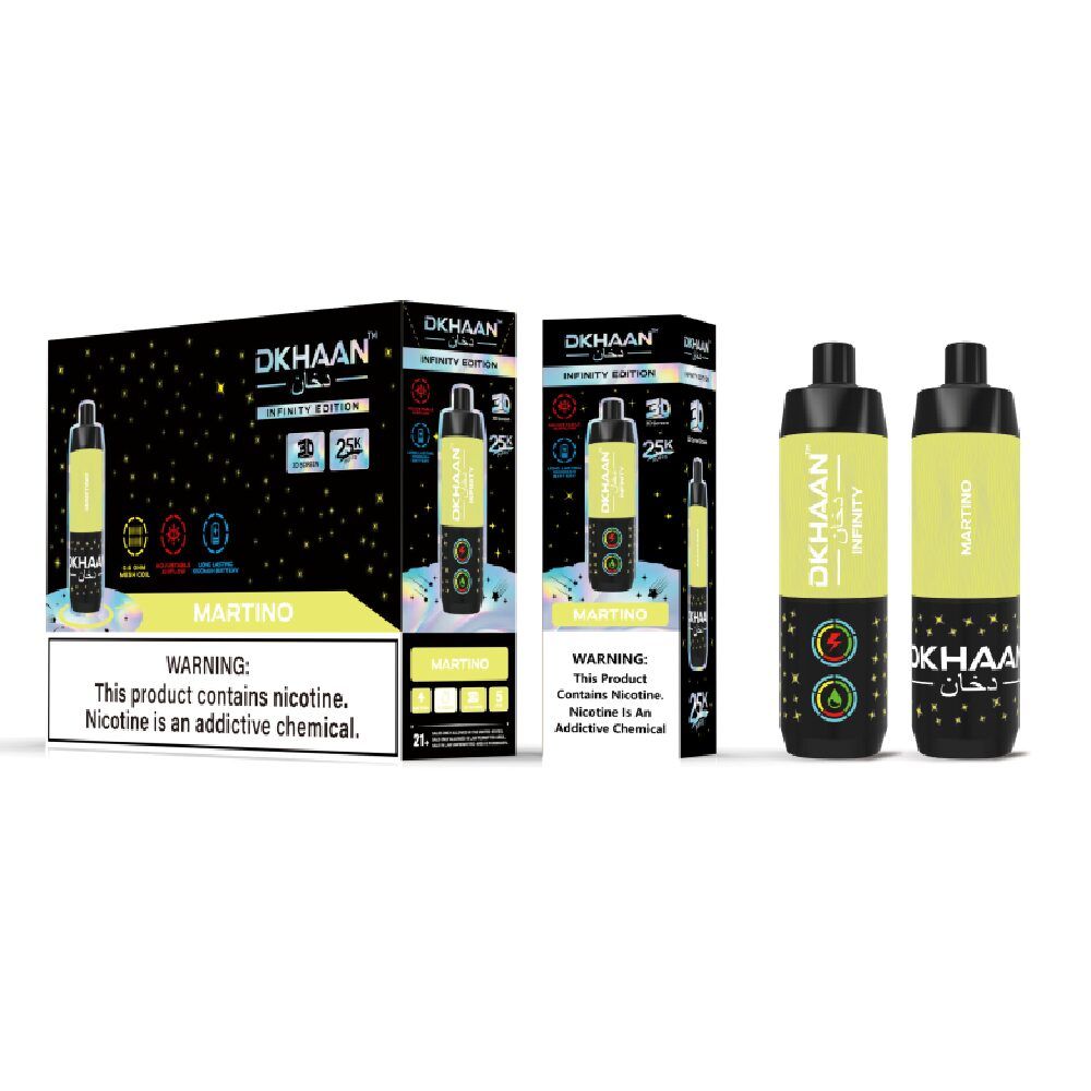 Dkhaan Infinity 25k Disposable - Martino with packaging