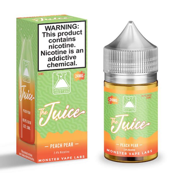 Peach Pear | Juice Monster Salt | 30mL with packaging