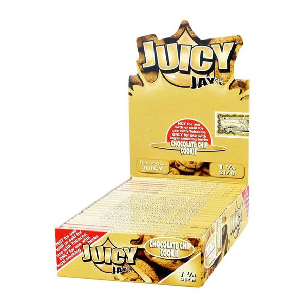 Juicy Jay’s Rolling Papers chocolate chip cookie packaging