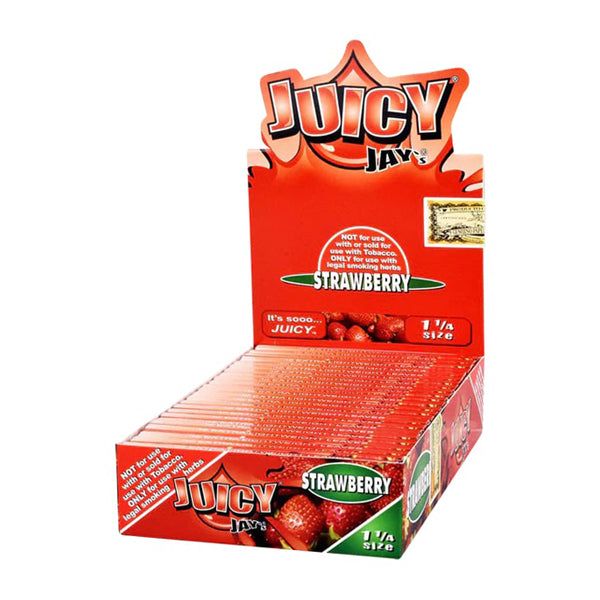 Juicy Jay’s Rolling Papers strawberry packaging