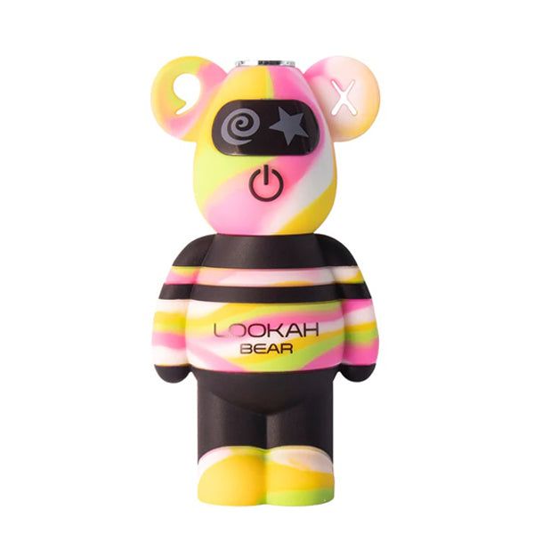 Lookah Bear Mod pink tie dya