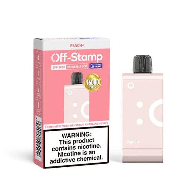 Off Stamp SW16000 Disposable peach + with packaging